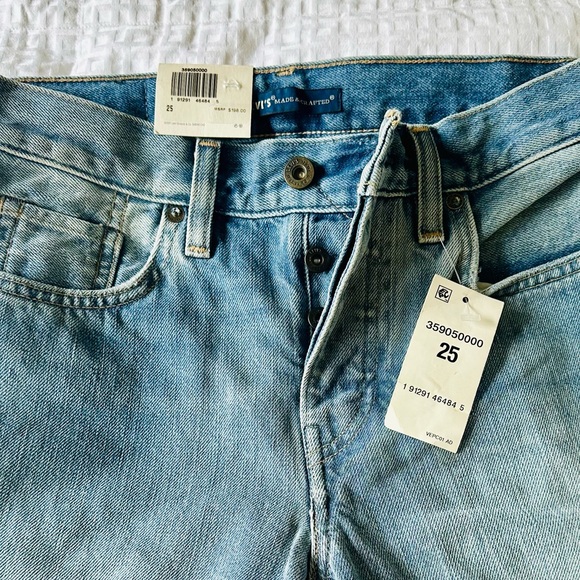 Levi’s Twig High Slim High Rise Slim Leg Ankle Fit Light Wash Button Fly Jeans - Picture 6 of 14